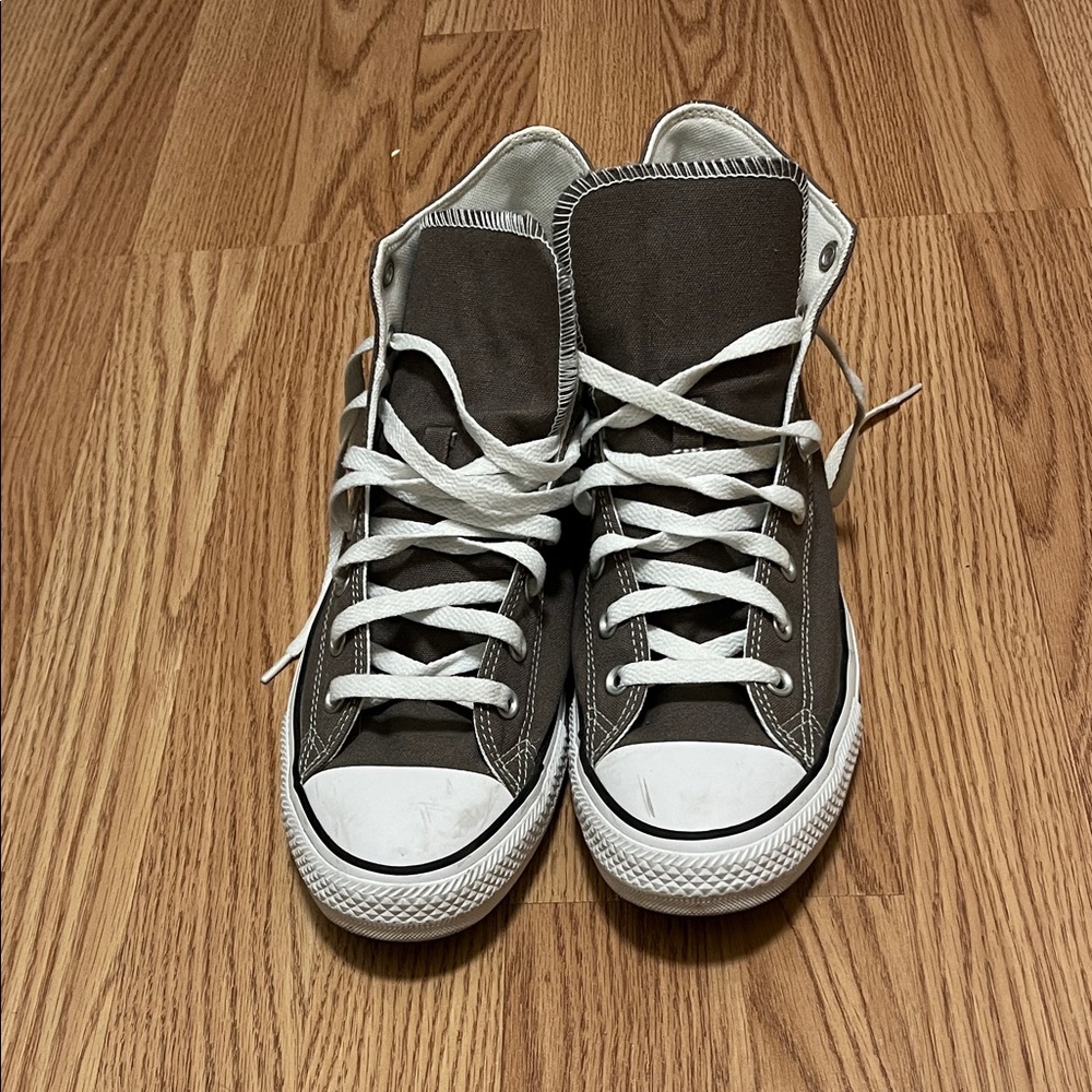 Converse Brown High-Top Sneakers